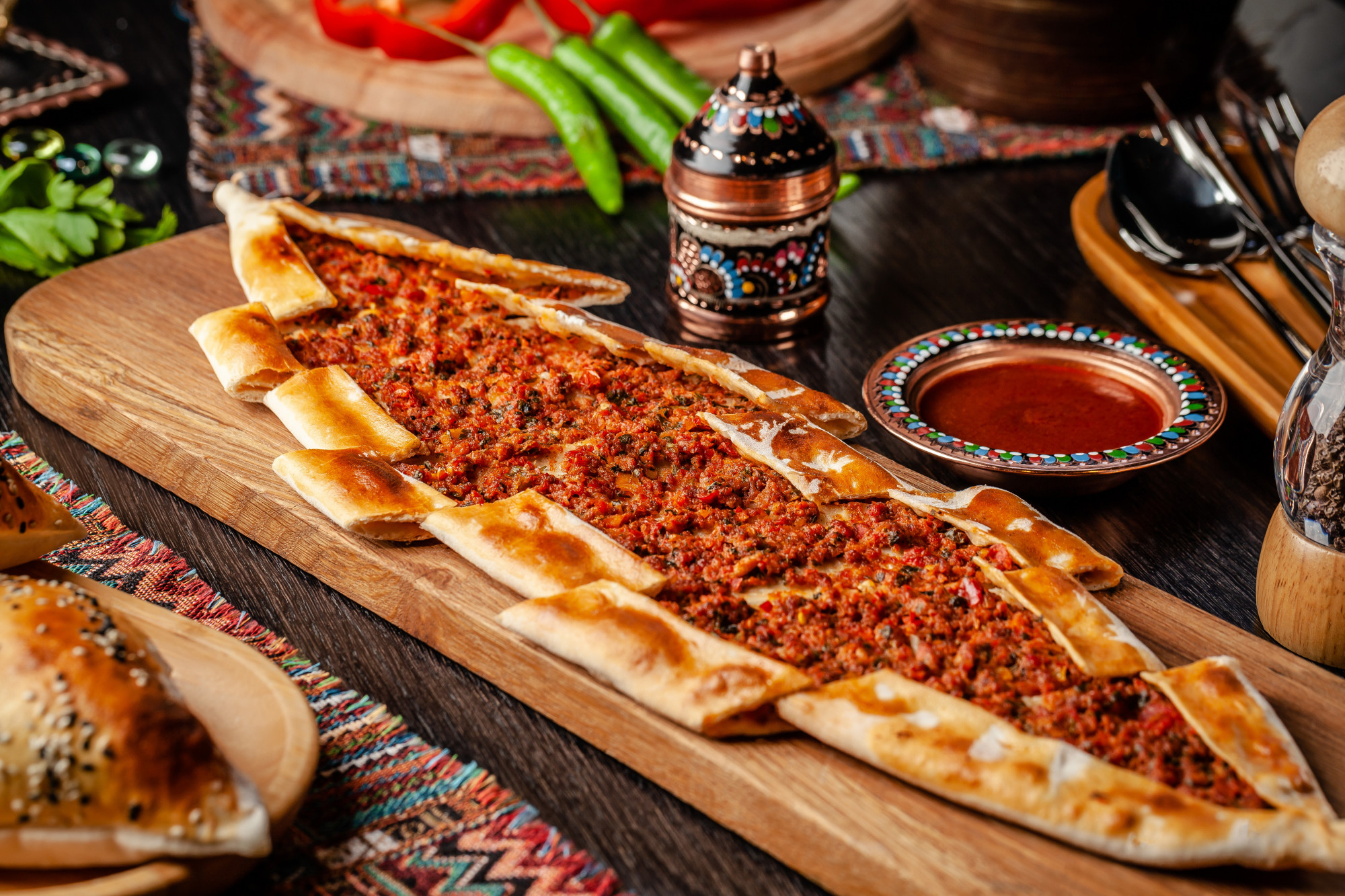 turkish pizza pita with meat 127425 84
