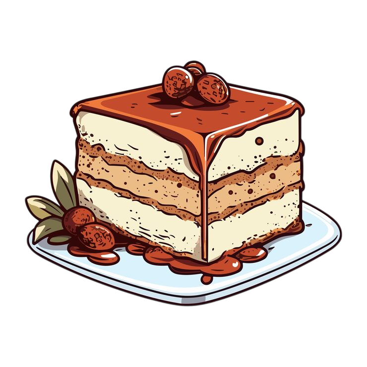 tiramisu cake clip art illustration 296703 1884 photoroom